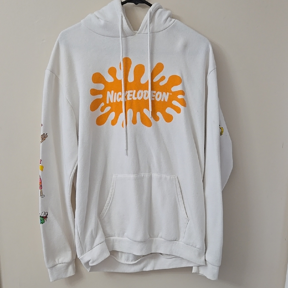 Nickelodeon White Character Hoodie